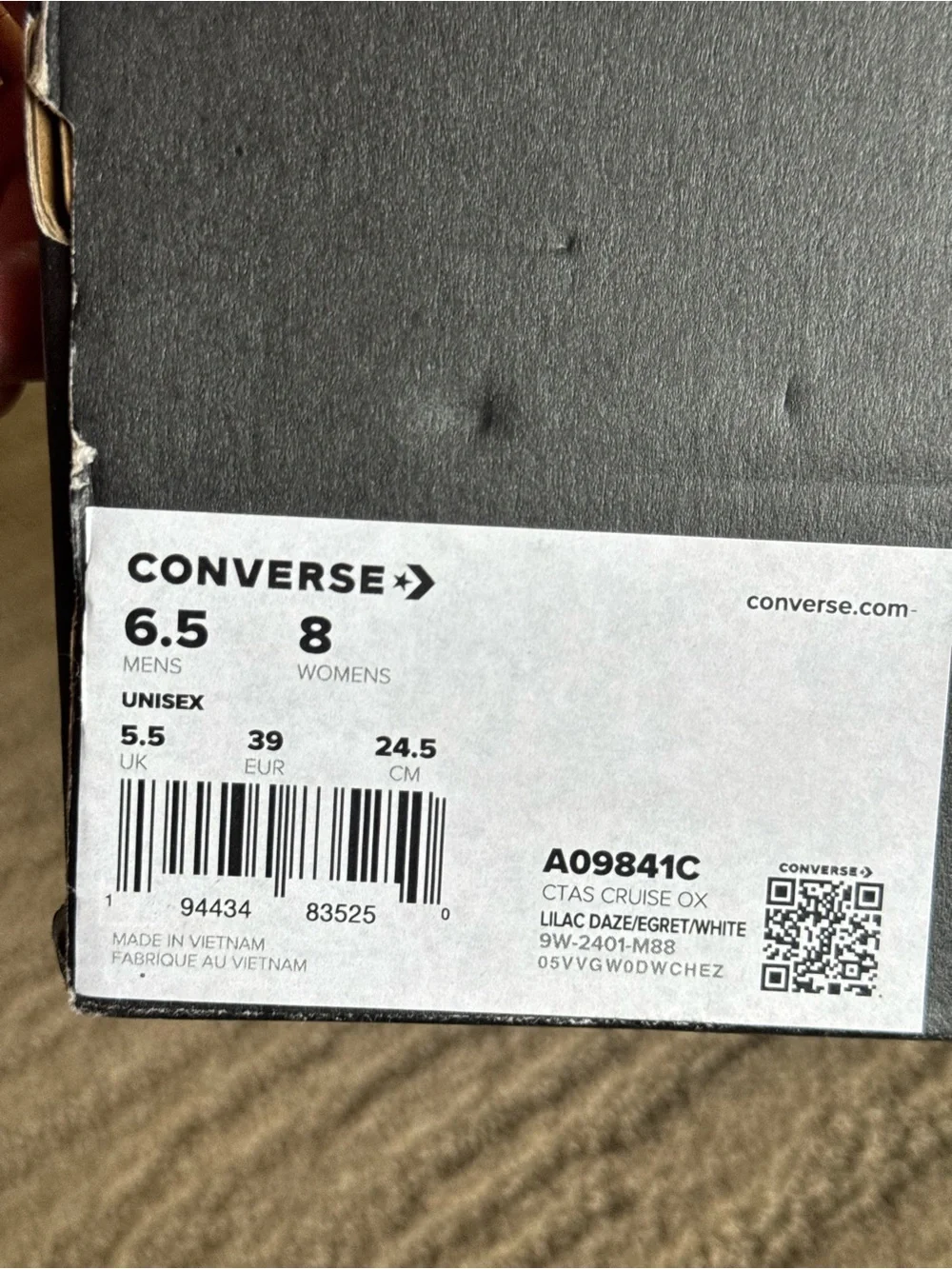 Converse Lilac Daze CTAS Cruise Ox Box - Picture 3 of 5